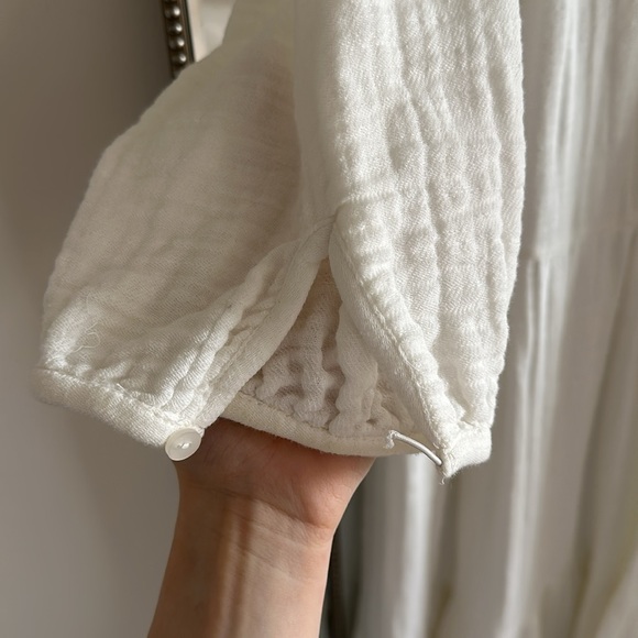 TIERED GAUZE DRESS - Picture 4 of 5